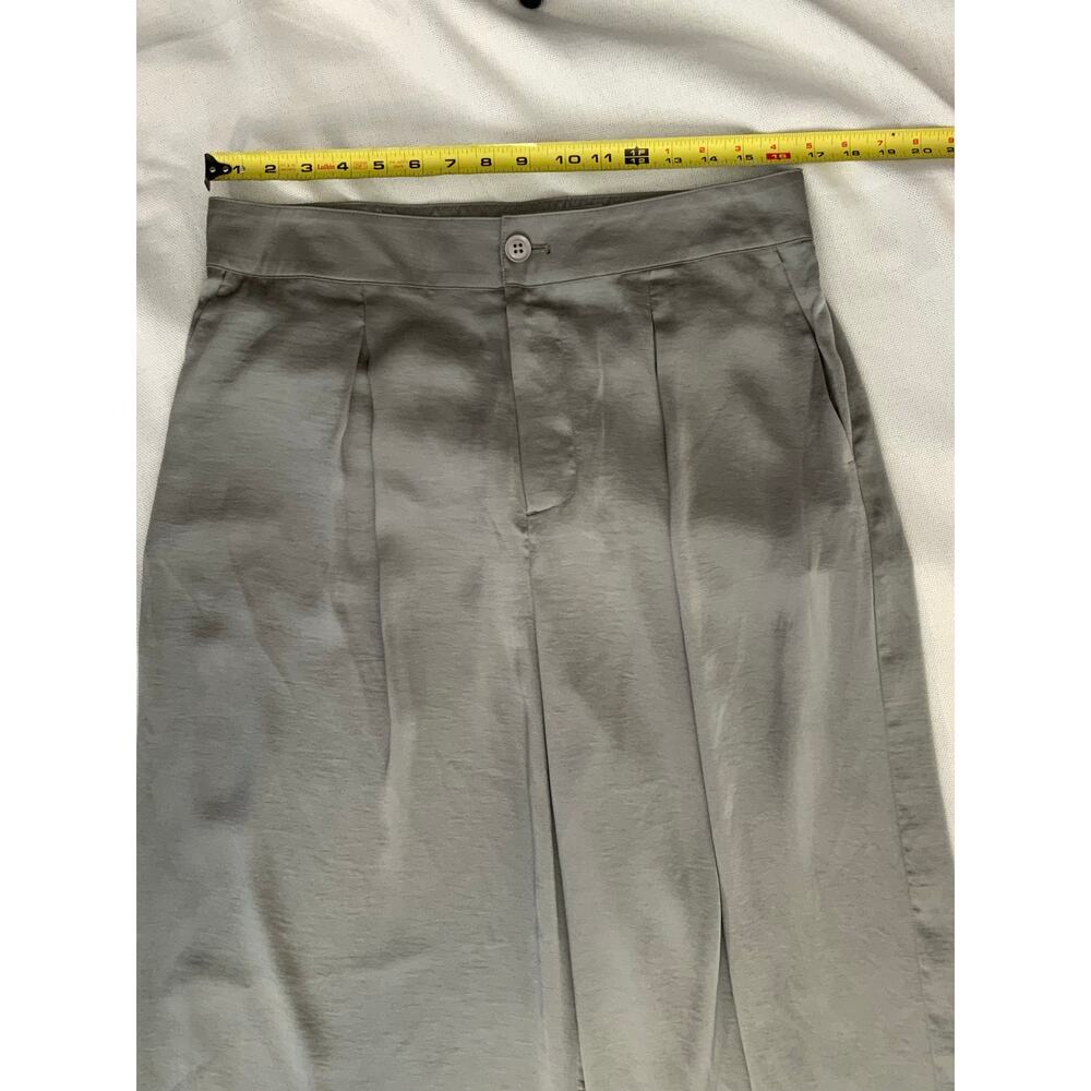 Nic + Zoe Soft Drape Wide-Leg Pant In Tarragon NWT size 14‎ - Picture 6 of 9